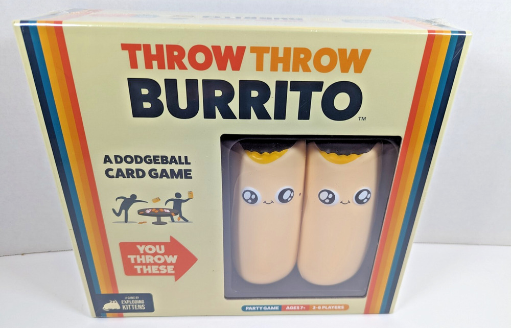 New Throw Throw Burrito Game! 2019! Exploding Kittens!